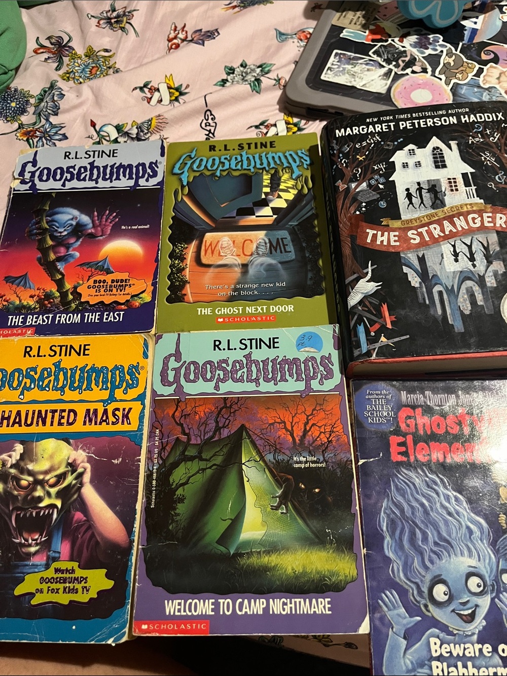 Six Kid Books - some Goosebumps and more…